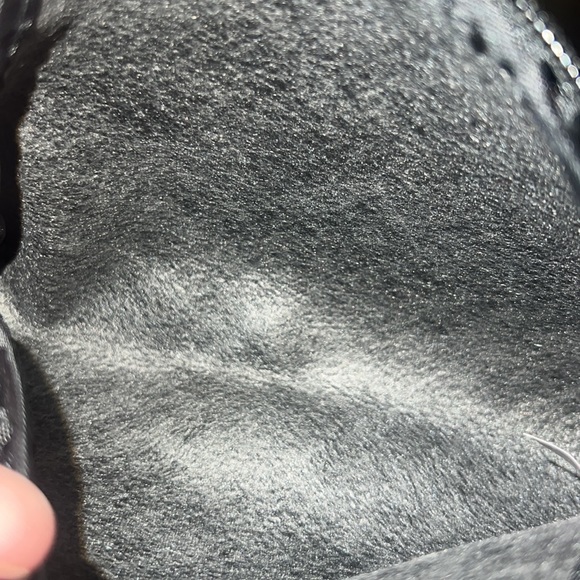 Quilted Black Cosmetic Bag - Picture 8 of 11